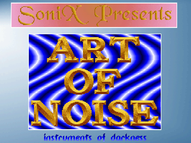 Art of Noise – DOS demo with EMS and S-Edit samples