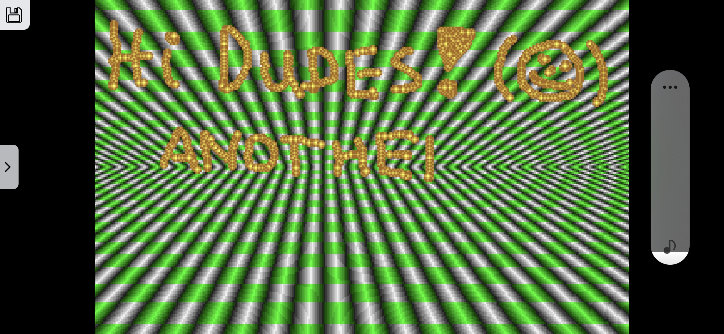 Checker – VGA 256-color palette-rotate demo