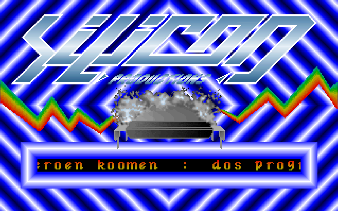 Silicon – DOS demo with sample-rate control and VGA effects